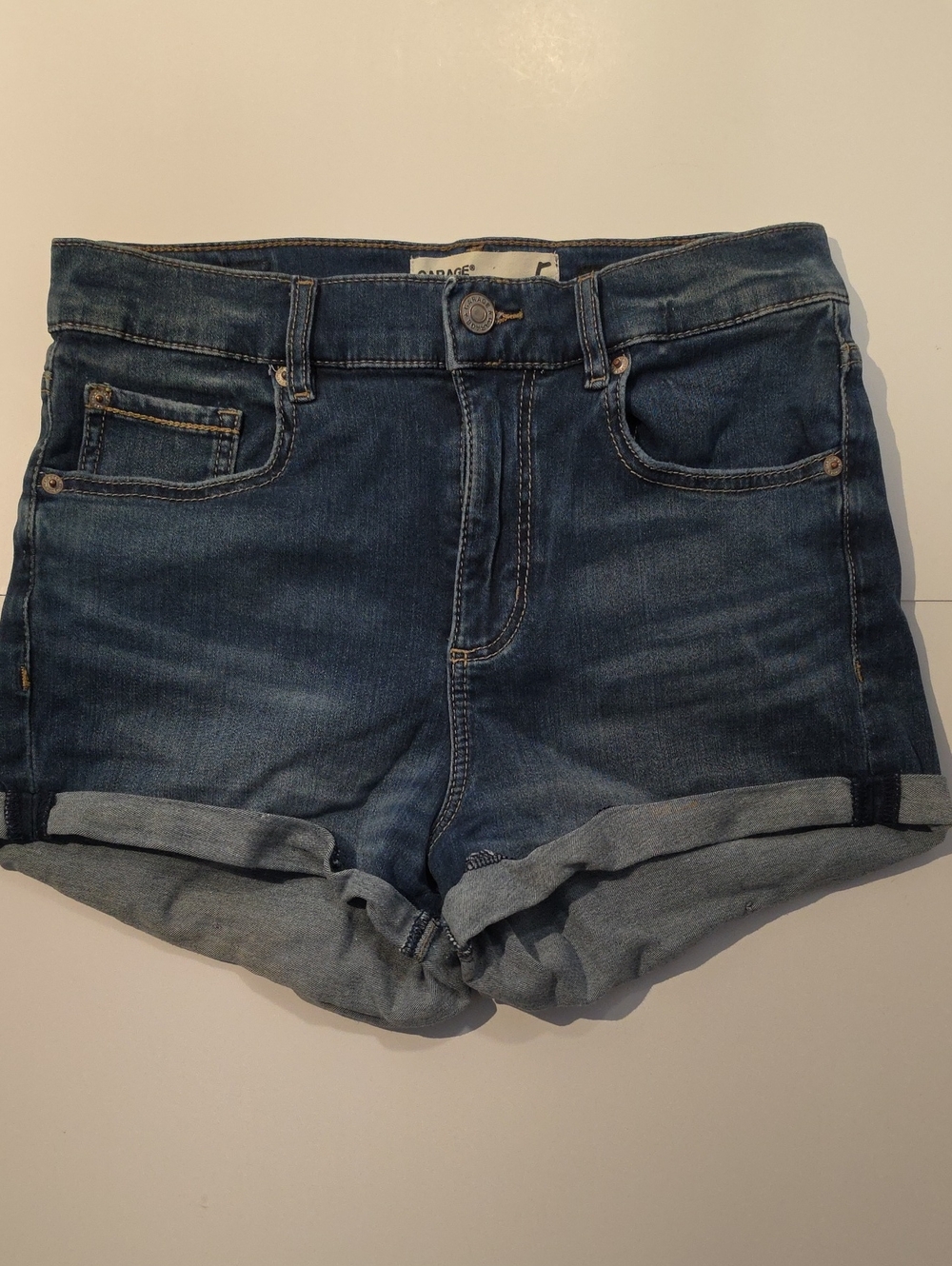 Garage Womans Retro High Waist Shorts